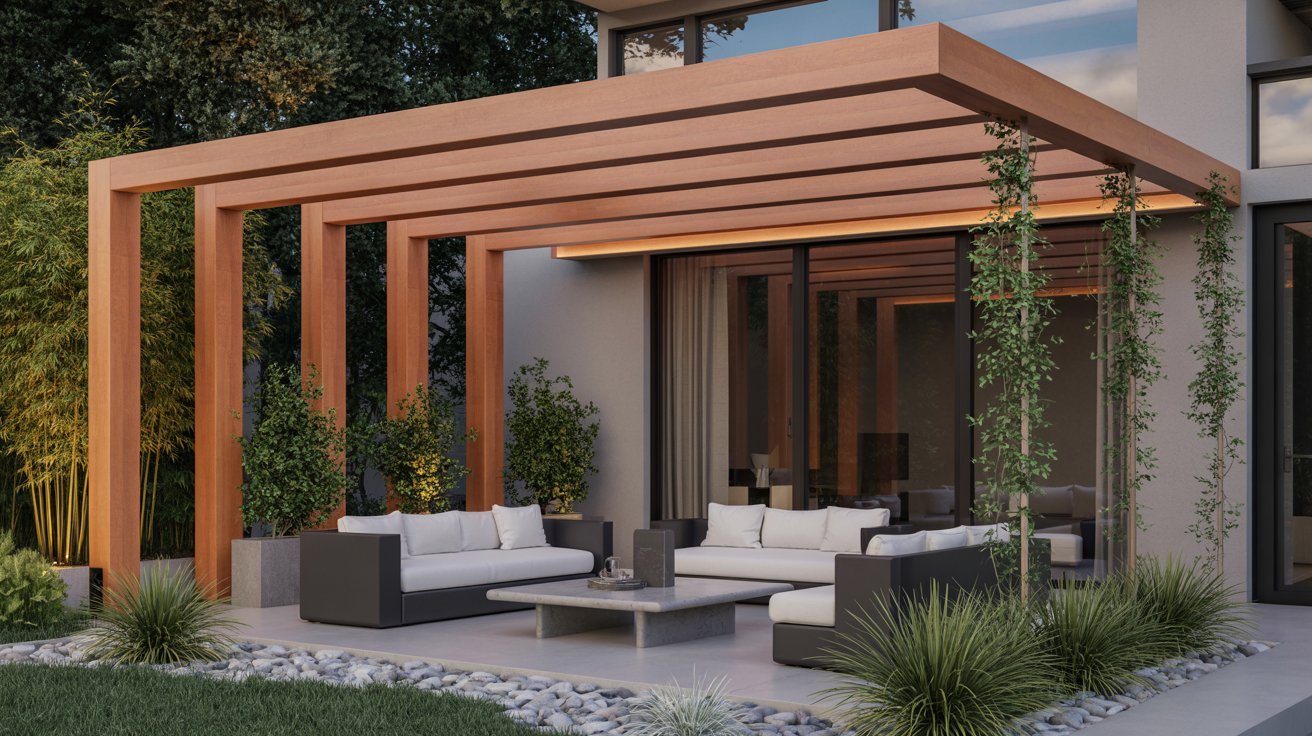 Add a Pergola or Patio Cover