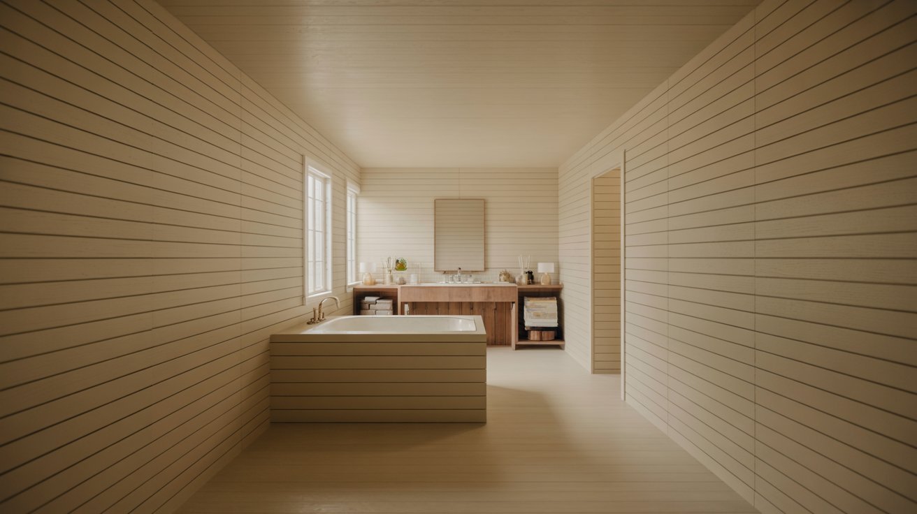 Ceiling-to-Wall Paneling