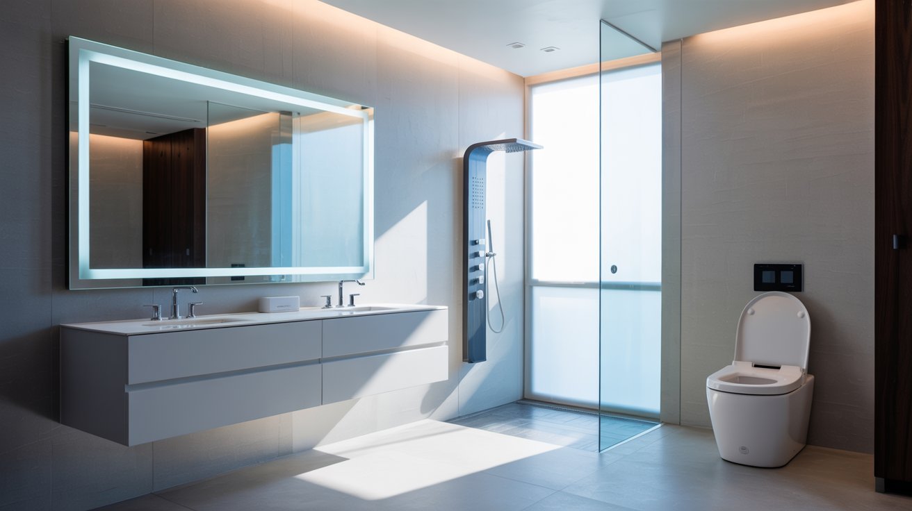 Incorporate Smart Bathroom Features