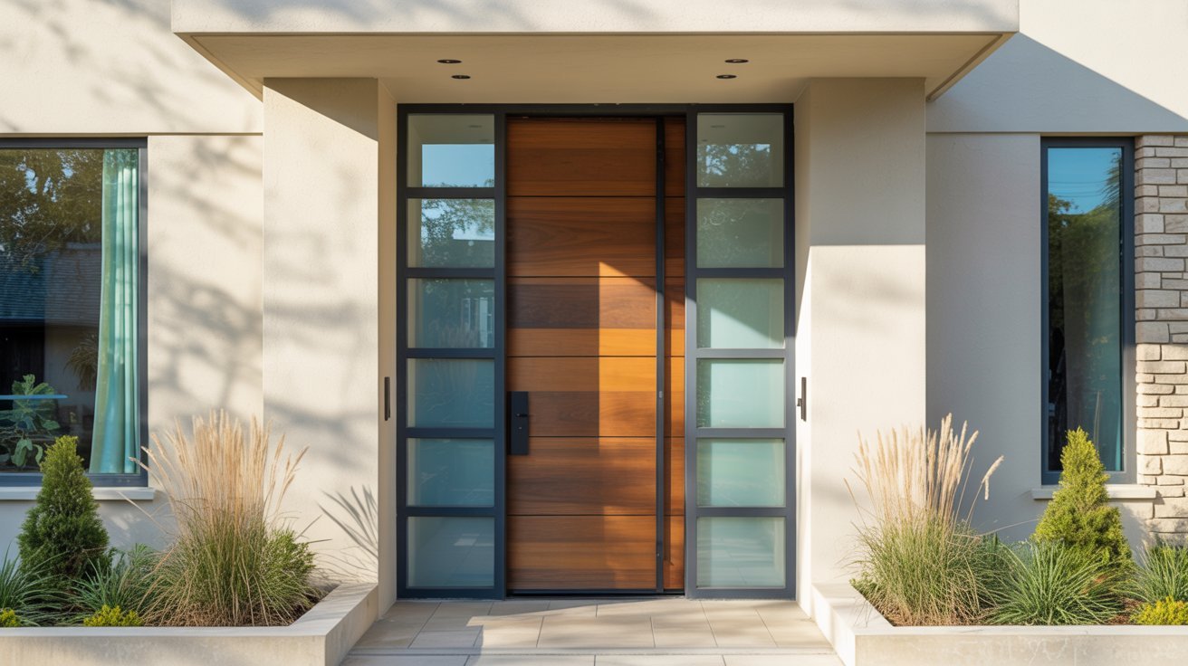 Install a Contemporary Front Door Design