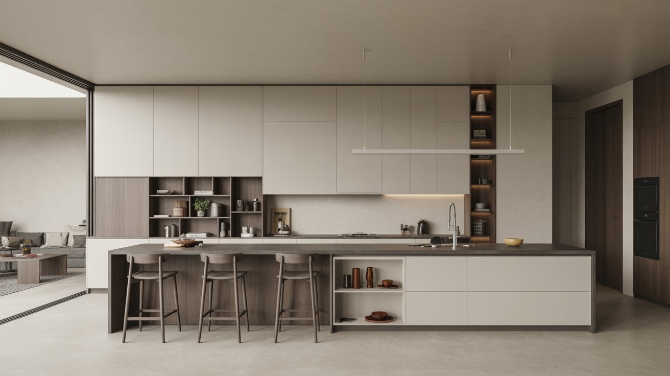 Install a Modern Kitchen Island