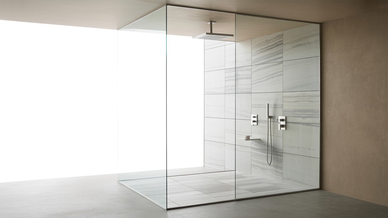 Install a Walk-In Glass Shower