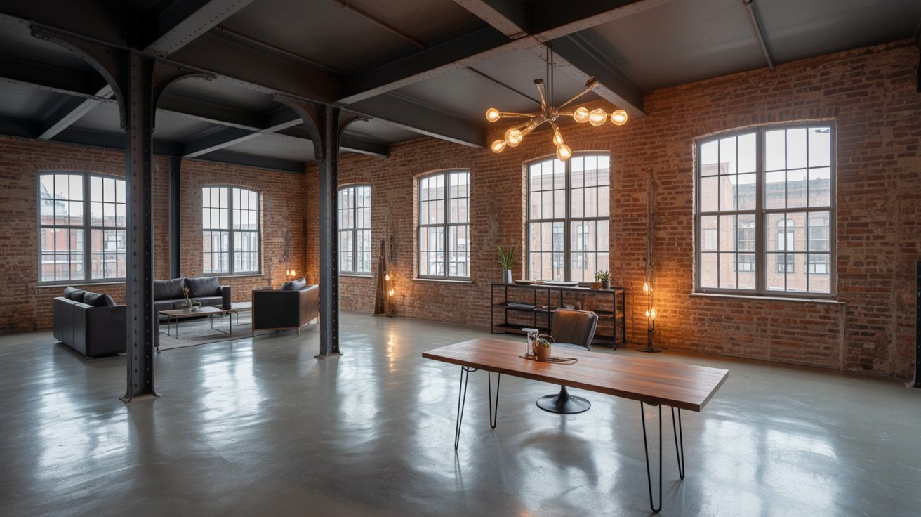 Try Industrial Modern Design Elements