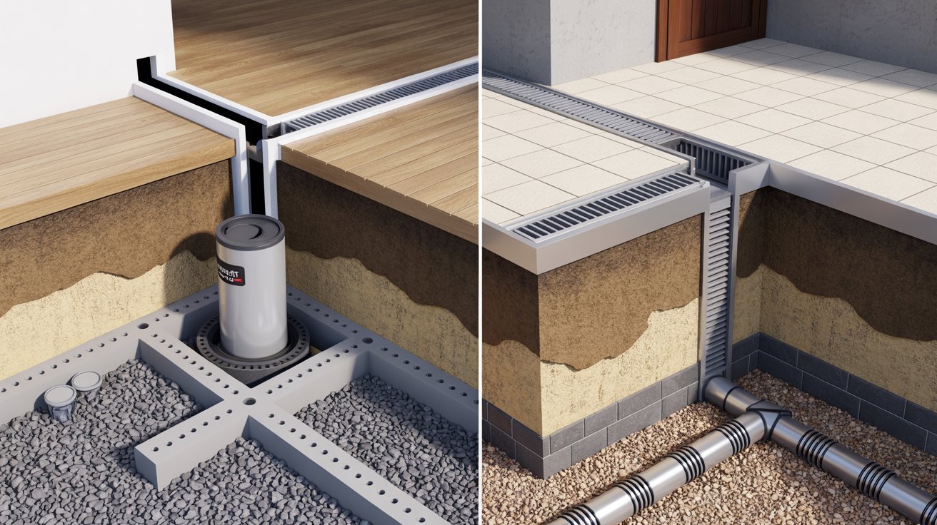 Types of Basement Drainage Systems