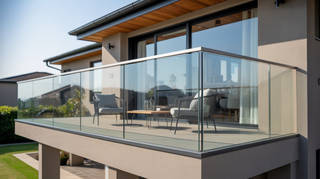 Upgrade to Modern Glass Railings for Balconies