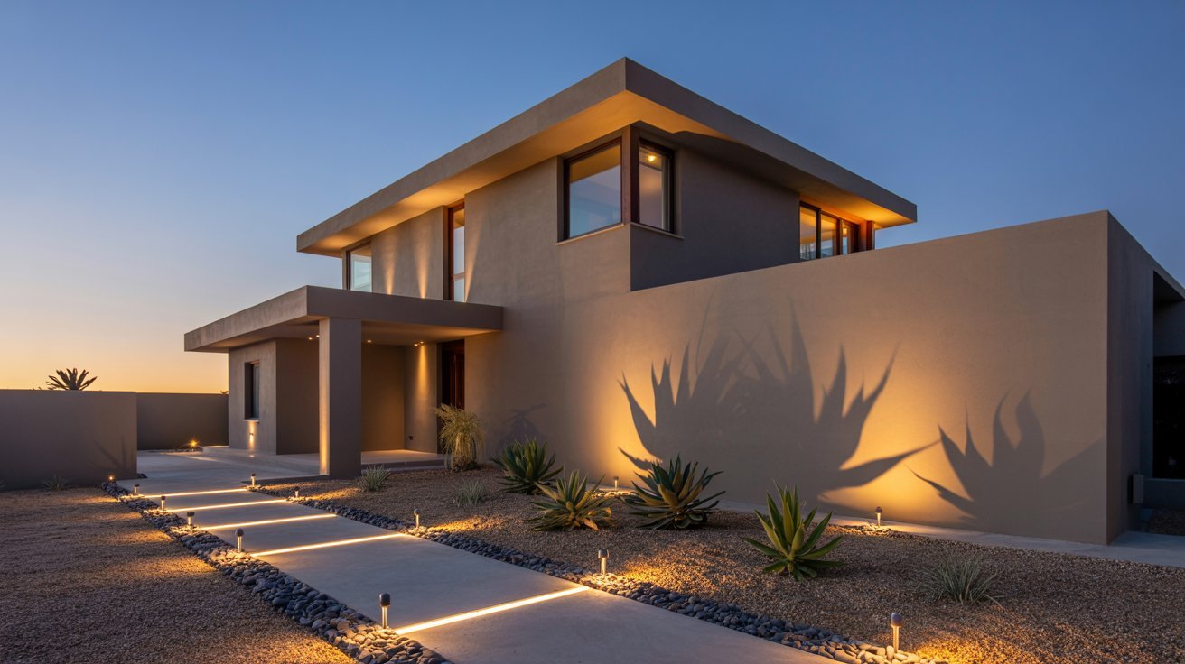 Use Exterior Lighting for Ambience