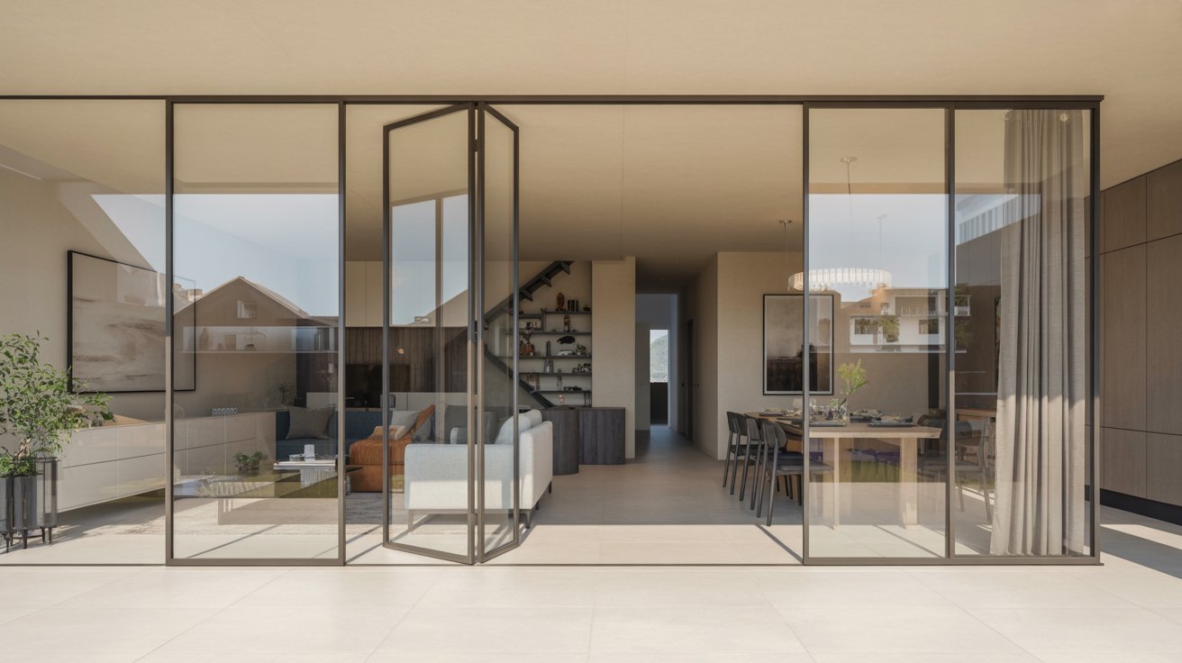 Use Glass Partition Walls for Openness