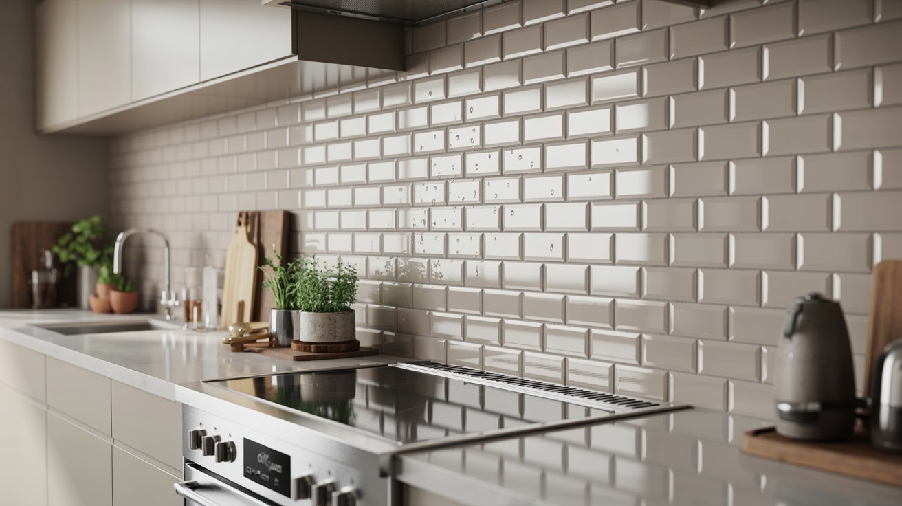 A modern kitchen featuring a stove and oven, with countertops and cabinets in a bright, inviting space.
