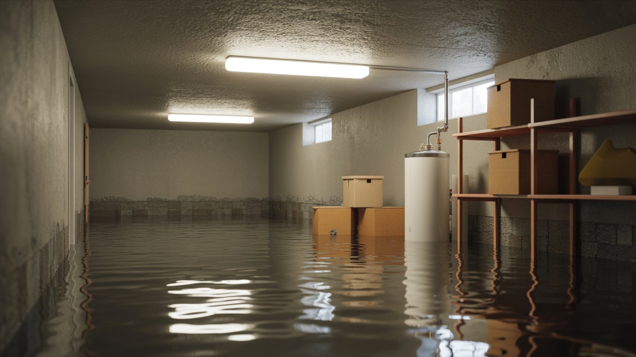 A minimalist design featuring a white and gray color scheme with a prominent white stripe across the image.