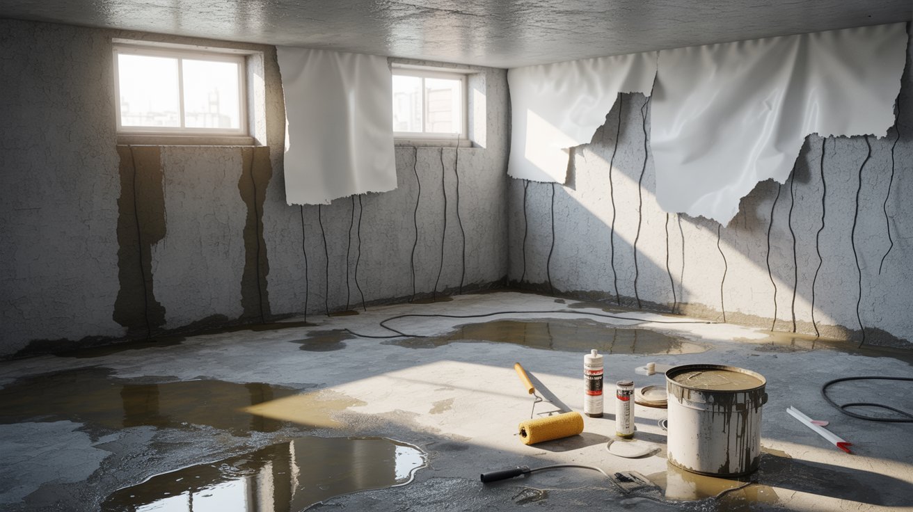 Waterproofing Basement Walls From Inside DIY