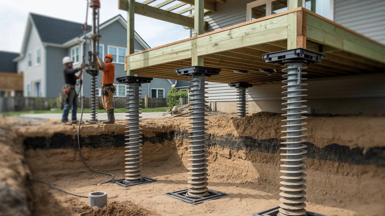 How Many Helical Piers