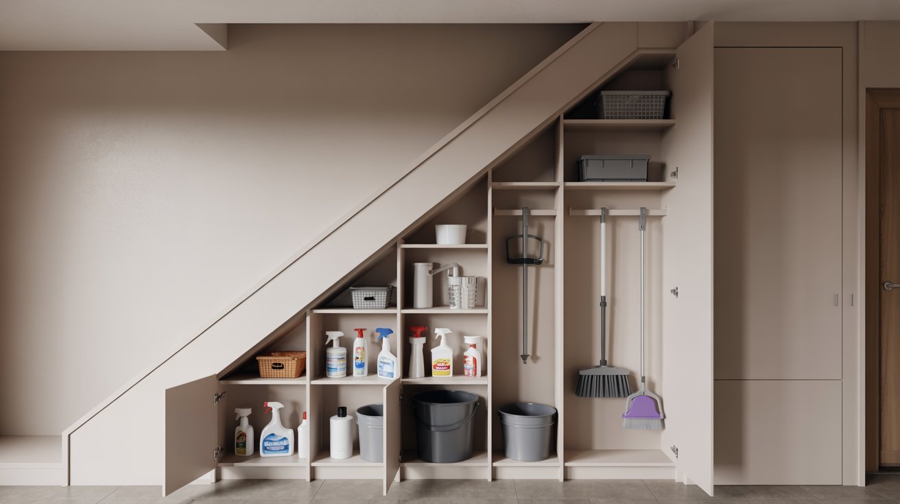 Cleaning Supply Cabinet