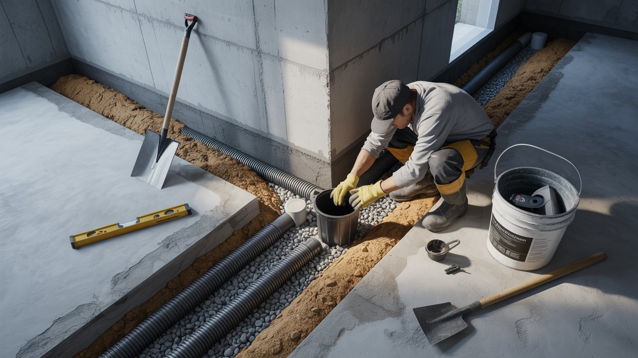 Install Interior Drainage or Sump Pump