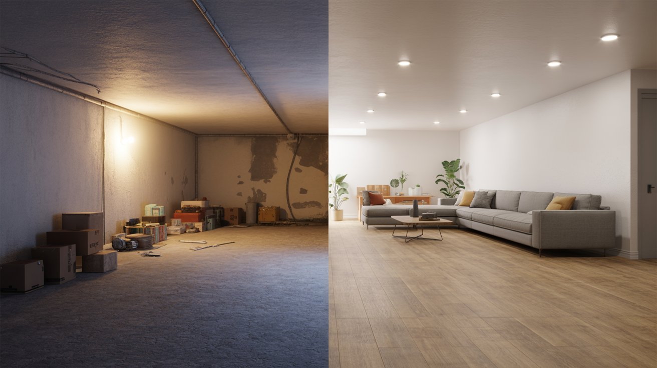 Basement Remodel Ideas on a Budget 