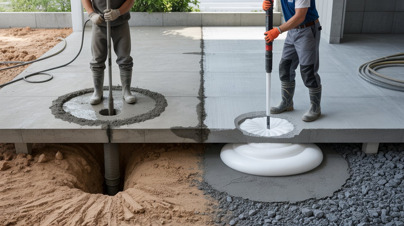 Which Is Better: Polyjacking or Mudjacking