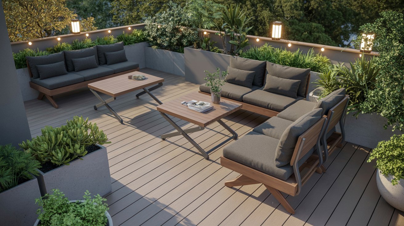 Small Deck Optimization with Smart Furniture