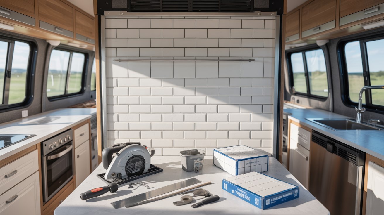 Install a Stylish Backsplash