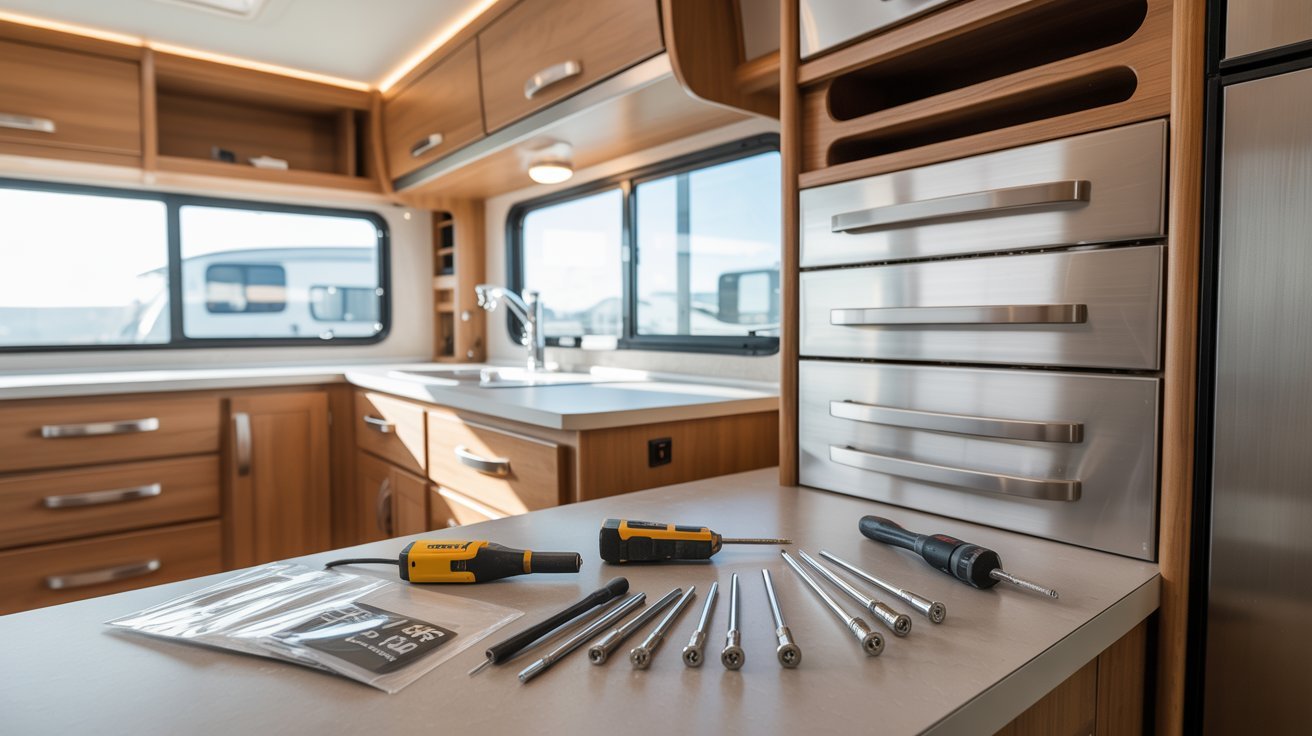 Upgrade Cabinet Handles and Fixtures