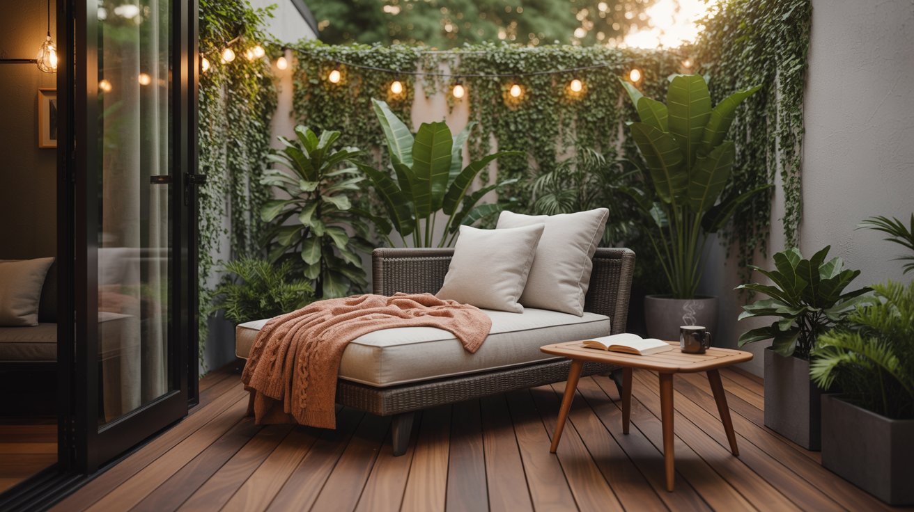 Cozy Reading Nook Deck Design