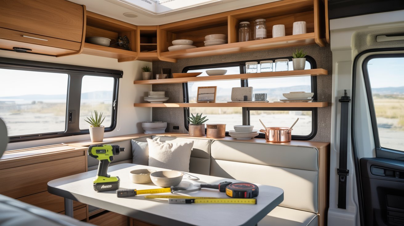 Add Open Shelving