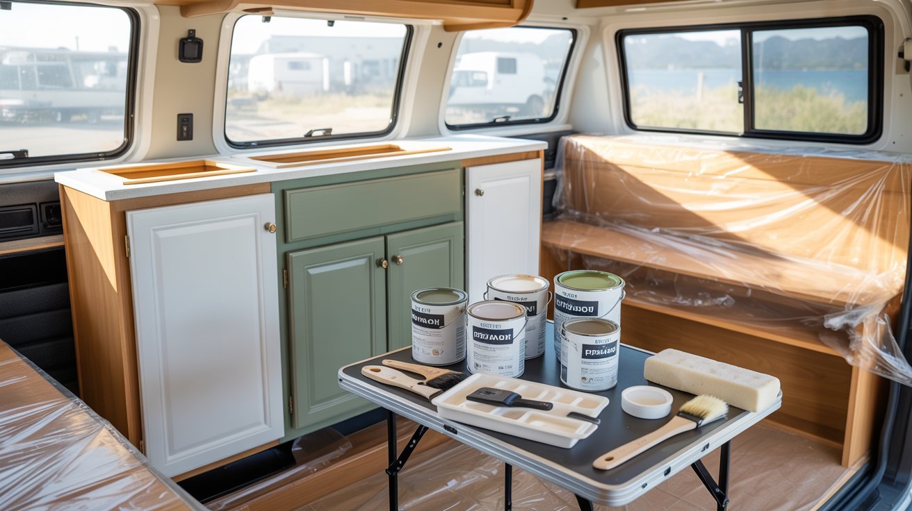 Paint Walls and Cabinets
