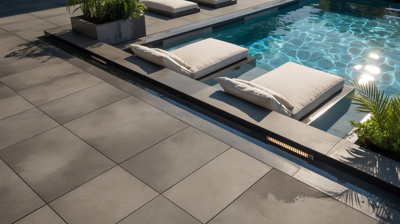 Pool Deck Renovation with Slip-Resistant Materials
