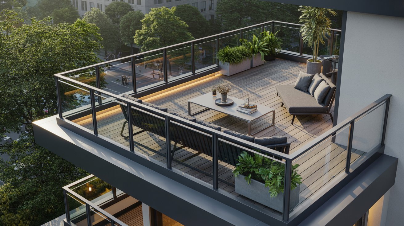Balcony Deck Addition for Upper Floors