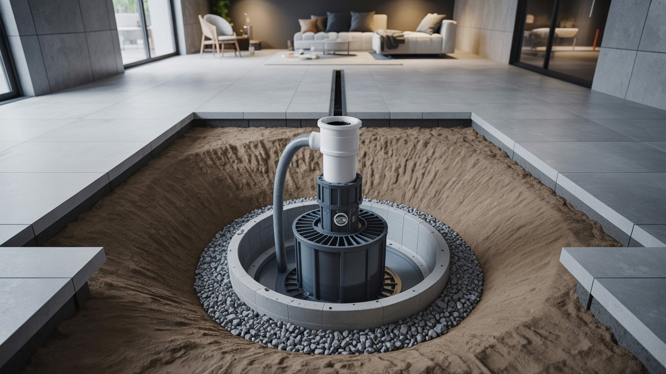 Install the Basin and Pump