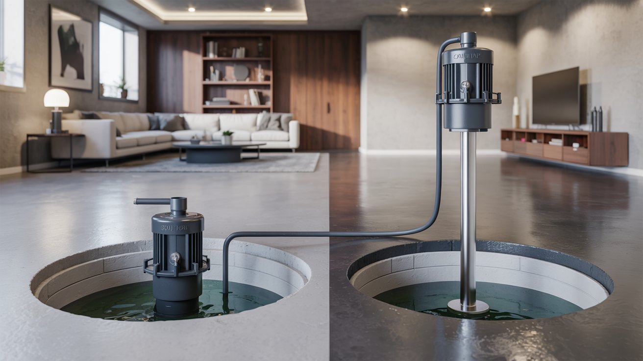 Choosing the Right Interior Sump Pump for a Finished Baseme
