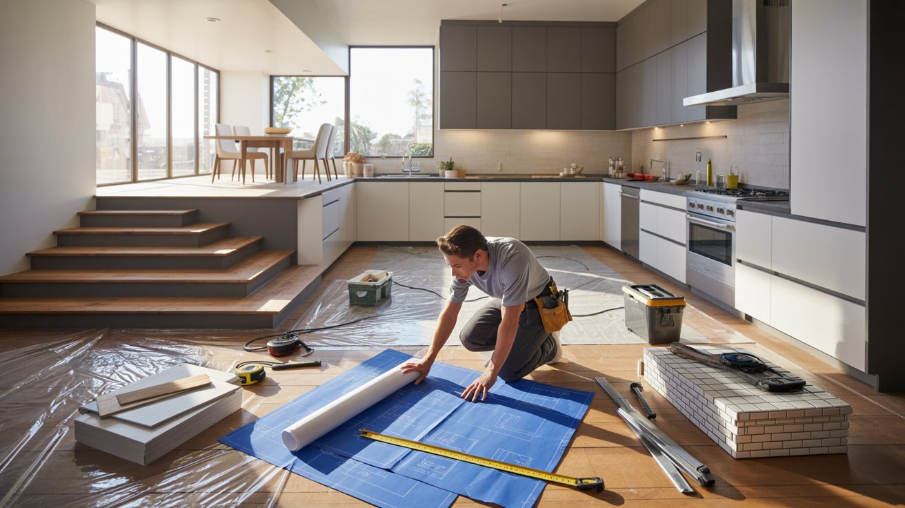 Cost and Timeline of a Split Level Kitchen Remodel